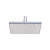 Mila Centerio Rain Shower, Aerated Rain Shower, ABS shower head surface, Chrome back cover, Single Function, MSXXC0300, 200*200mm