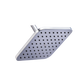 Mila Serene Rain Shower, ABS Shower Head Surface, Single Function, Chrome Rain Shower Head, 205x205 mm, Full Spray with Flow Control, MSXX0308CM