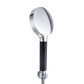 MILA Midnight Hand Shower - MBHC0205CM, Matt Black and Chrome Hand Shower, Multi Function, 5 Function Filter Shower: Rain/Boost Water/Shock Water/Mix