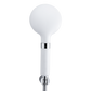 MILA Blanc Hand Shower - MBHC0204WT, Matt White Hand Shower, Multi Function, 3 Function Filter Shower: Rain/Center Water/Slow Stop Water