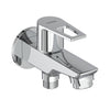 Floro Bib Tap 2-in-1 with Wall Flange