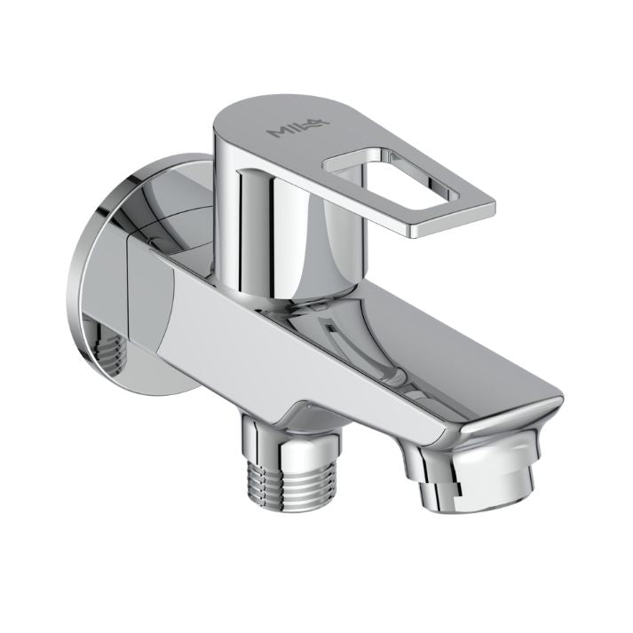 Floro Bib Tap 2-in-1 with Wall Flange