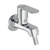 Bijou Bib Tap (Garden-Type) with Wall Flange