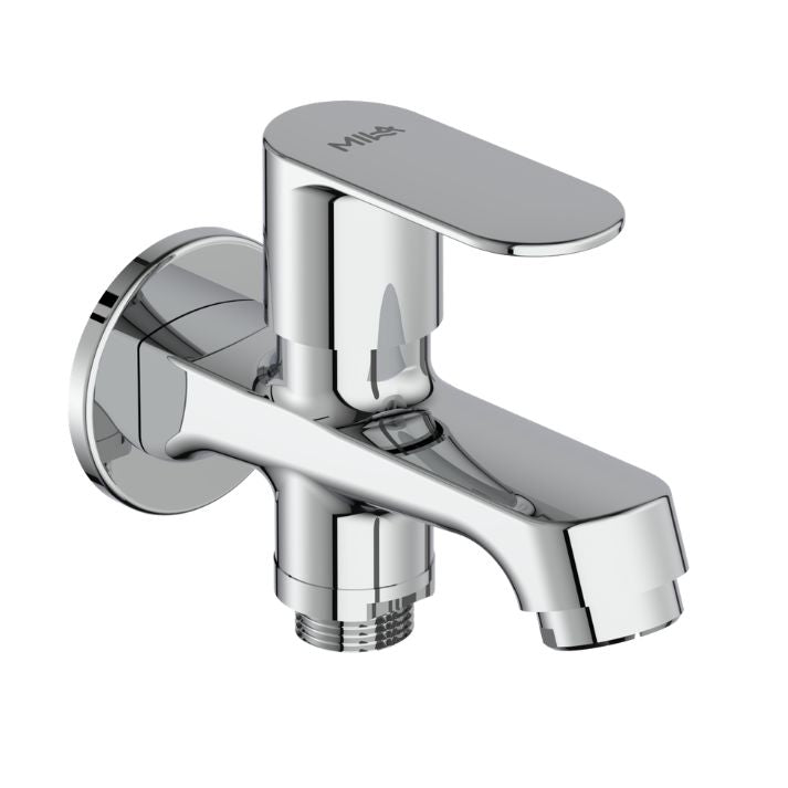 Bijou Bib Tap 2-in-1 with Wall Flange