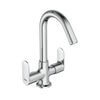 Bijou Two-Handle Central Hole Basin Mixer