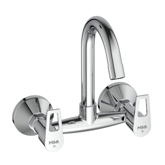 Floro Two-Handle Kitchen Mixer (Wall Mount)