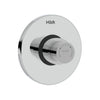 Turbo Single Flush Valve - Concealed Push Type (32mm) with Round Flange