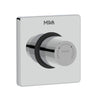 Turbo Single Flush Valve - Concealed Push Type (32mm) with Square Flange
