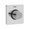 Turbo Single Flush Valve - Concealed Push Type (40mm) with Square Flange