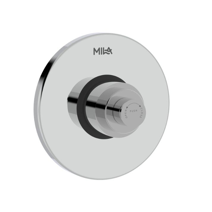 Turbo Dual Flush Valve - Concealed Push Type (40mm) with Round Flange