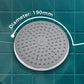Mila Premier Rain Shower, Shower Head surface with Chrome Rain Shower Head, Single Function, MSXX0305CM, Full Spray