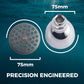 MILA Simplex Shower Head - MSXX0004CM, Shower Head surface, Single function, Single flow