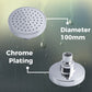 MILA Spheri Shower Head - MSXX0006CM, Shower Head surface, Single Function, Chrome Rain Shower Head, Single flow