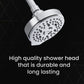 Mila Cliq Shower Head- ABS shower head surface, MSXX0100CM, Multi function :Rain/Mist/Massage/Mixed Spray