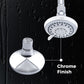 MILA Flo Shower Head - MSXX0103CM, Shower Head surface, 5 Function Nozzle Shower: Rain/Massage/Spray/Mix