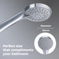 MILA Glide Hand Shower - MBHC0202CM, Hand Shower with Chrome Hand Shower, Multi Function, Massage/Massage + Spray