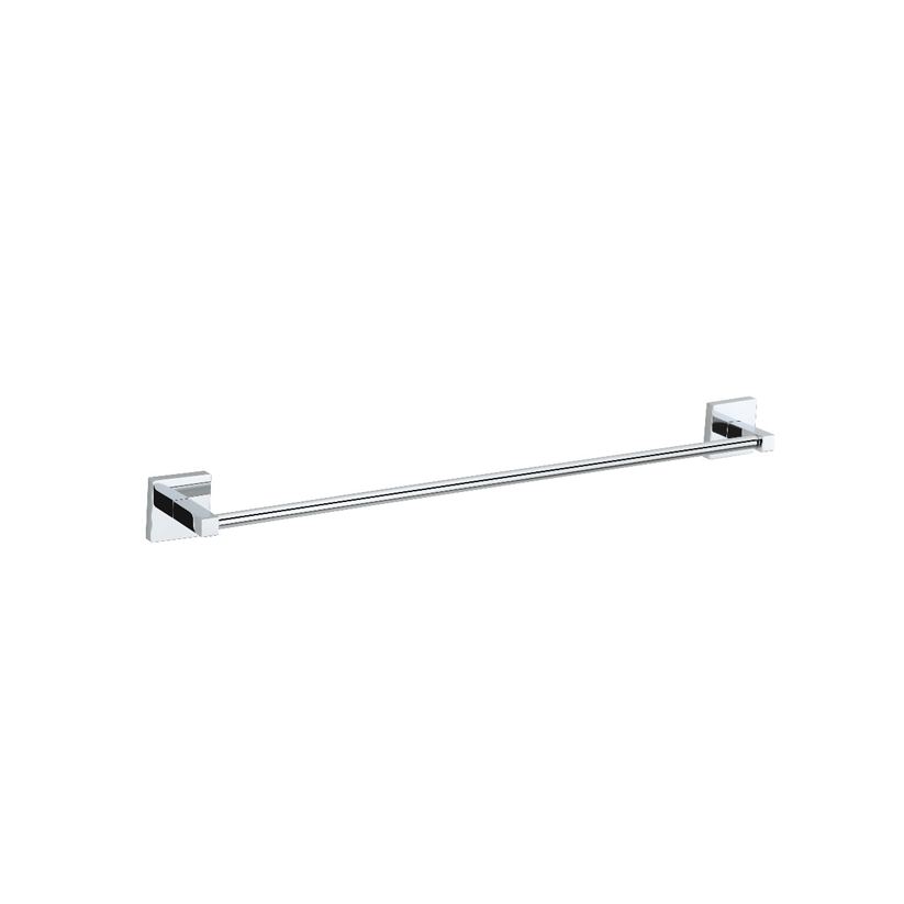 MILA Floro Towel Rod 24 inch - Square - SS304 Chrome        Chrome Plated        MAXX7010CM        Towel Rod 24"